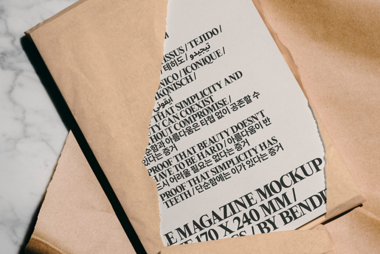Le Magazine LB25W12 Mockup preview 2