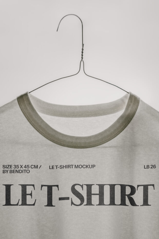 Le T-Shirt LB26W03 Mockup