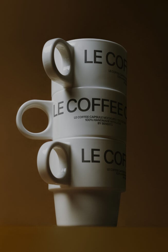 Le Coffee Cup LB26W1702 Mockup