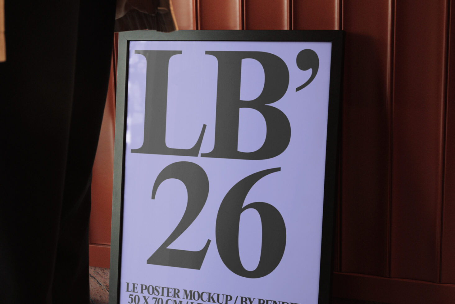 Le Poster LB26W11 Mockup preview 2