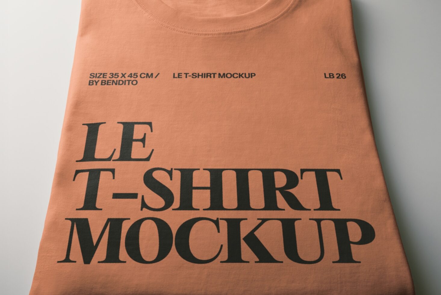 Le T-Shirt LB26W30 Mockup preview 2