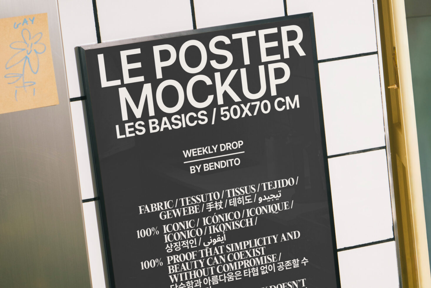Le Poster LB25W0504 Mockup preview 2