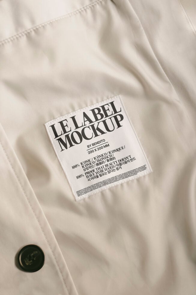 Le Label LB25W08 Mockup