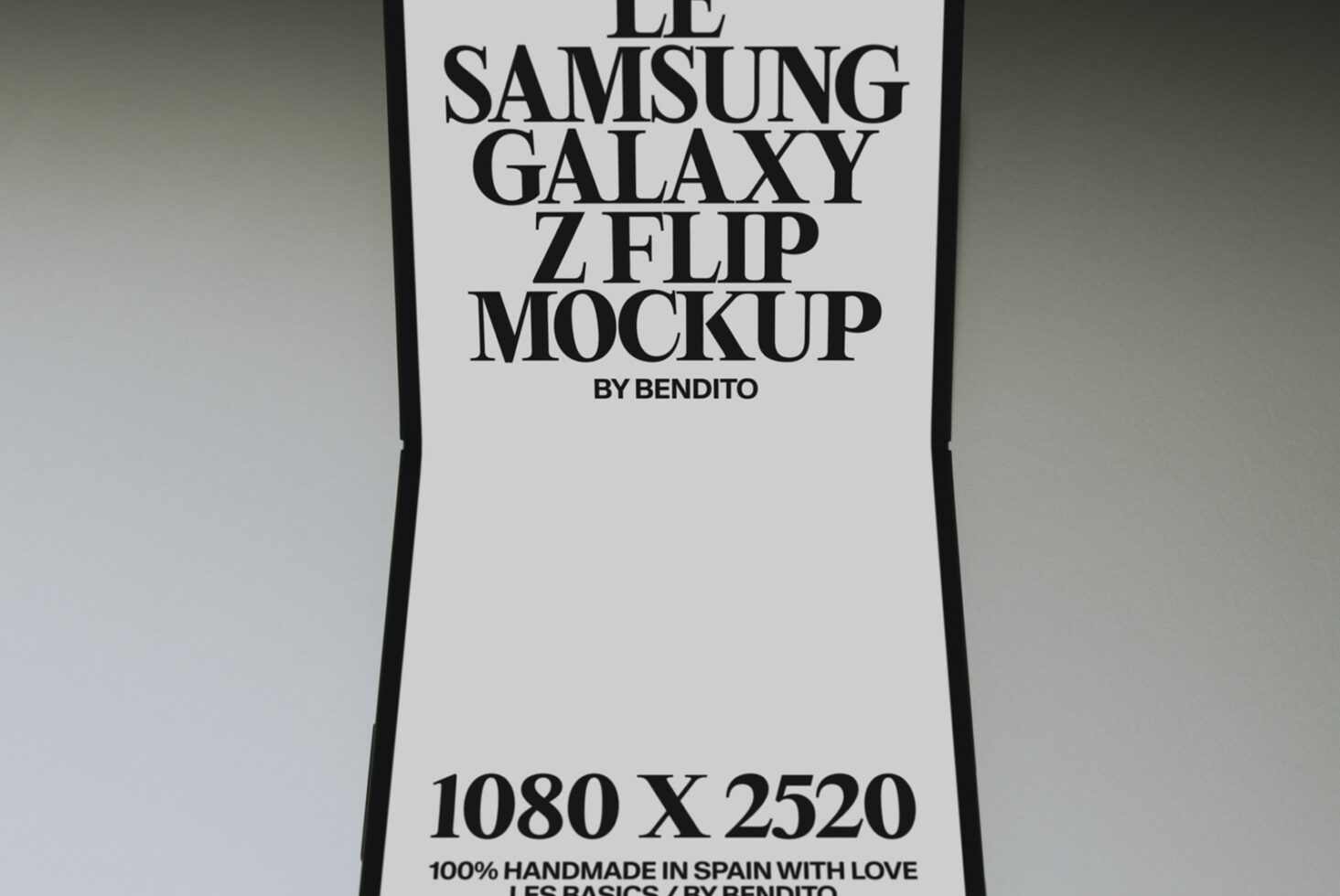Le Samsung Galaxy Z Flip 7 LB26W40 Mockup preview 2
