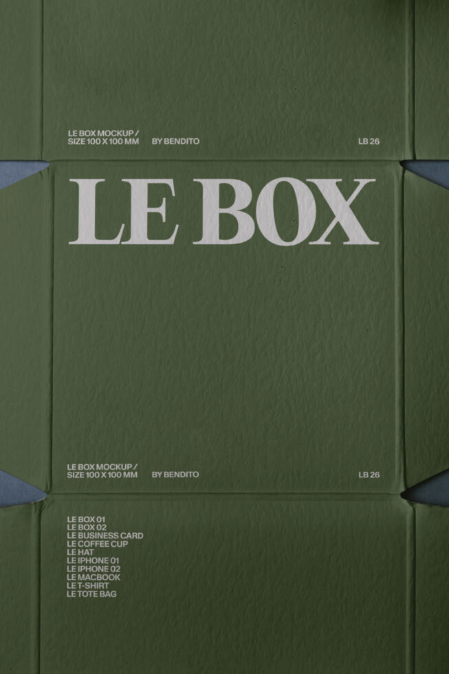 Le Box LB26W0102 Mockup preview 4