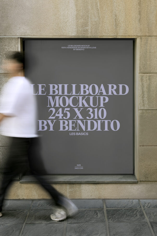 Le Billboard LB26W08 Mockup preview 4