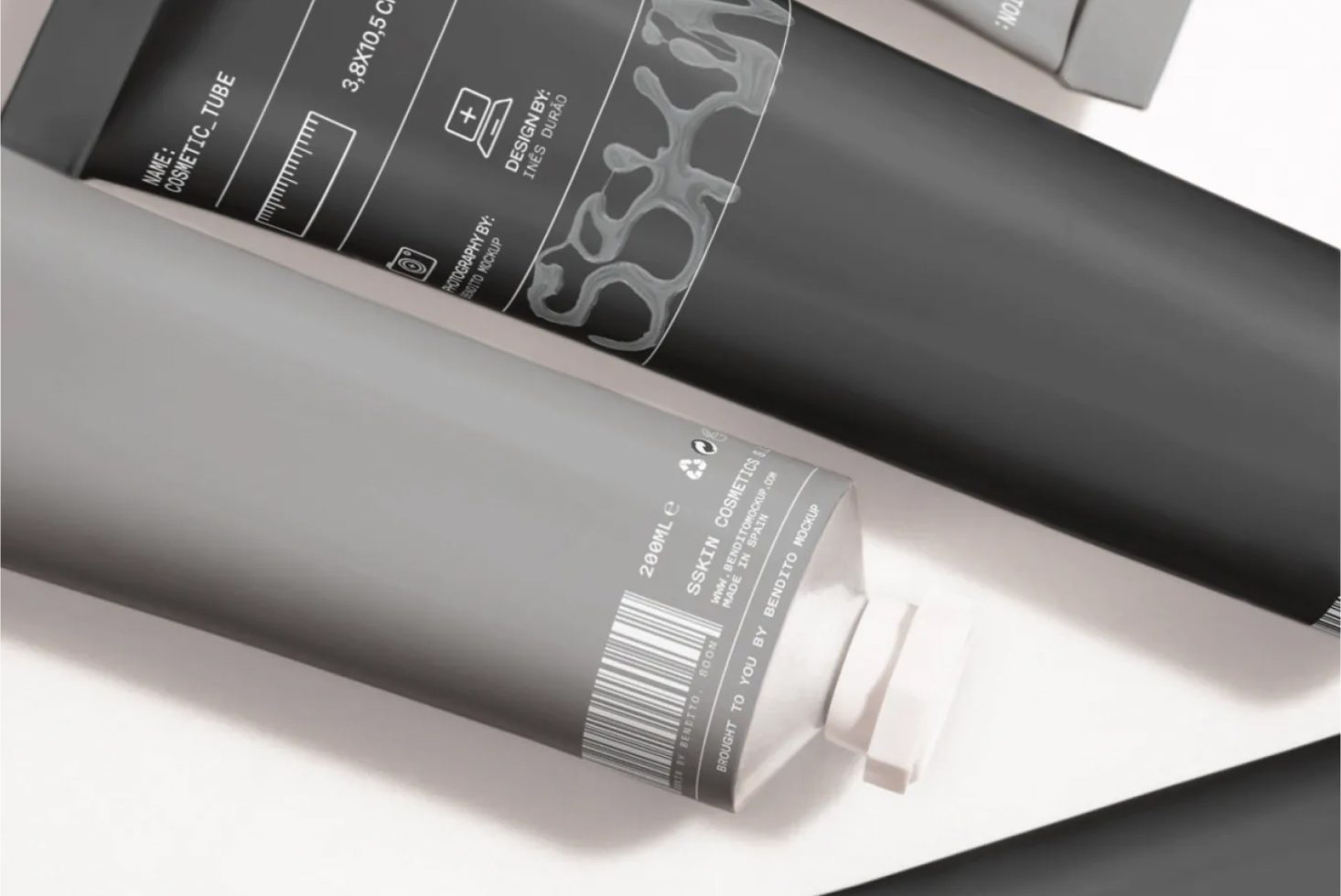 Cosmetic Tube SS06 Mockup preview 2