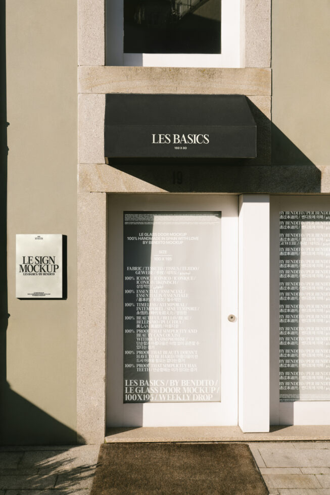 Le Store Front LB25W0701 Mockup preview 4