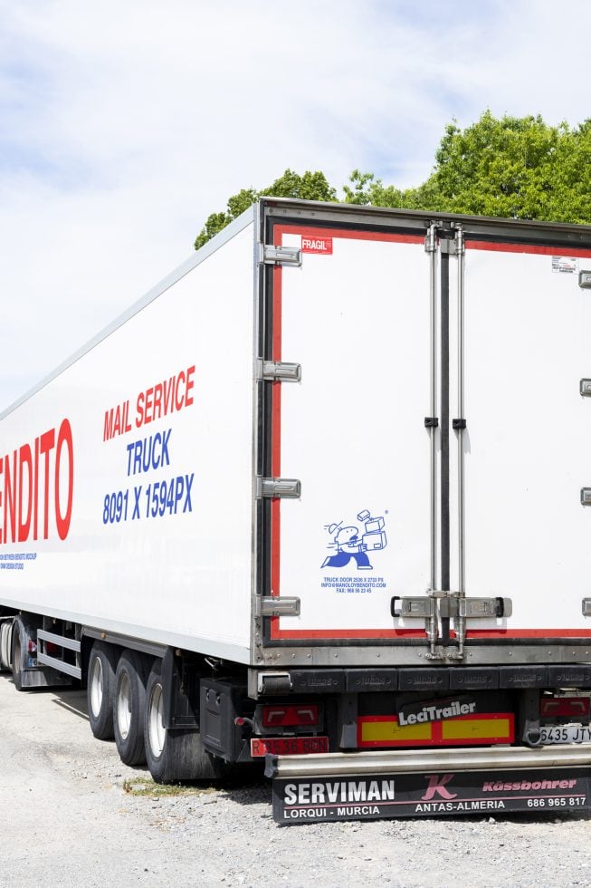 Truck M&B02 Mockup