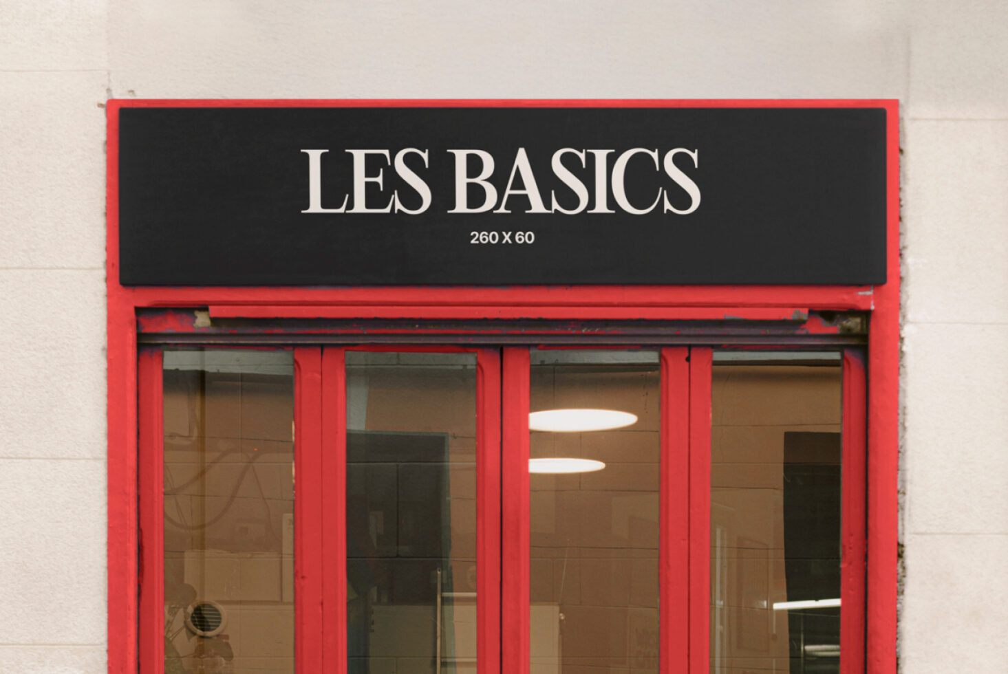 Le Facade LB25W14 Mockup preview 2