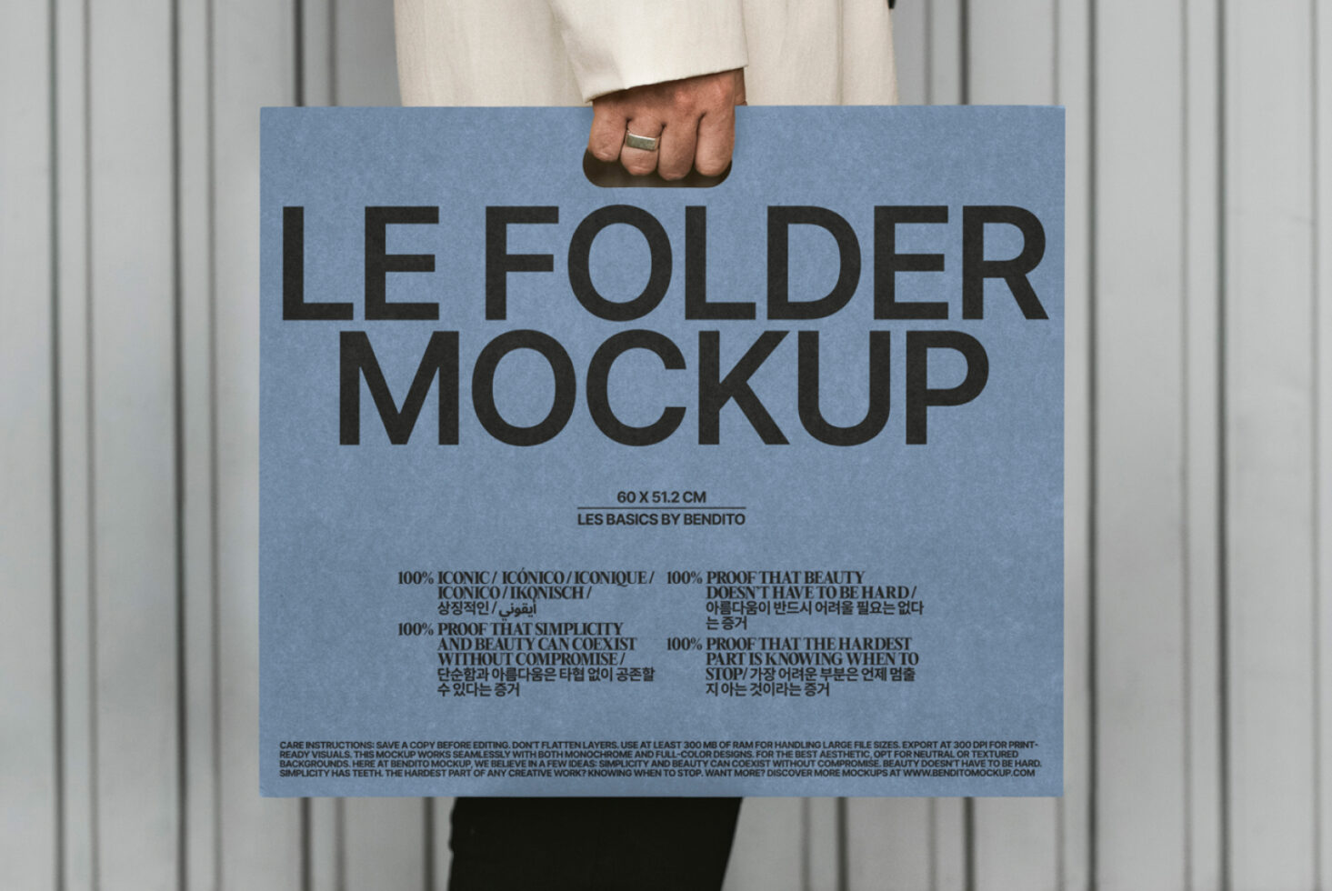Le Folder LB25W13 Mockup preview 2