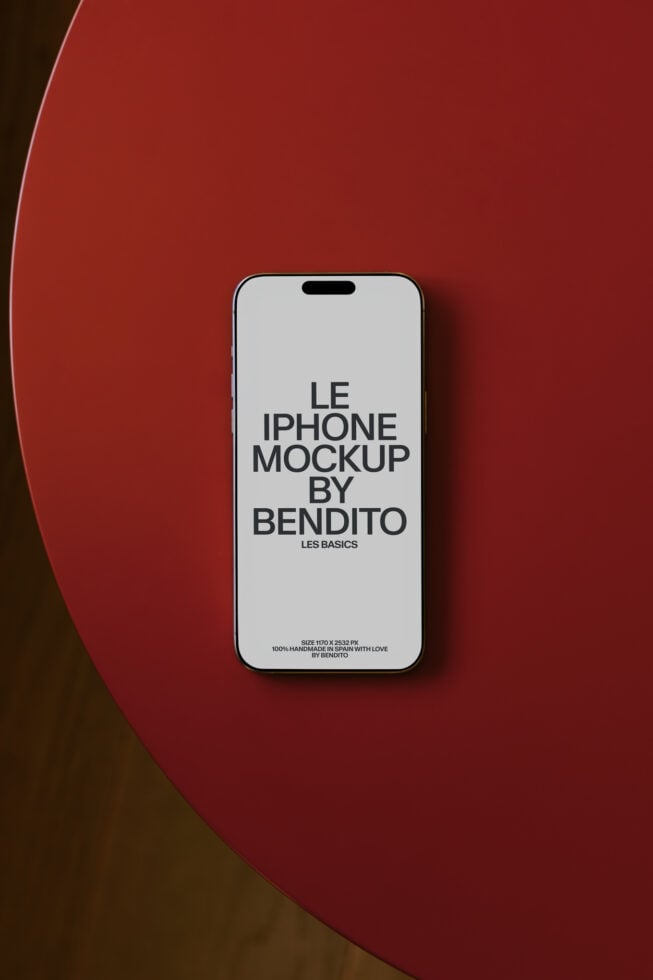 Le iPhone LB26W26 Mockup