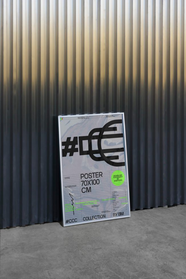 Poster #CCC03 Mockup