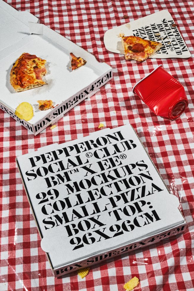 Pizza Box PSCv203 Mockup preview 3