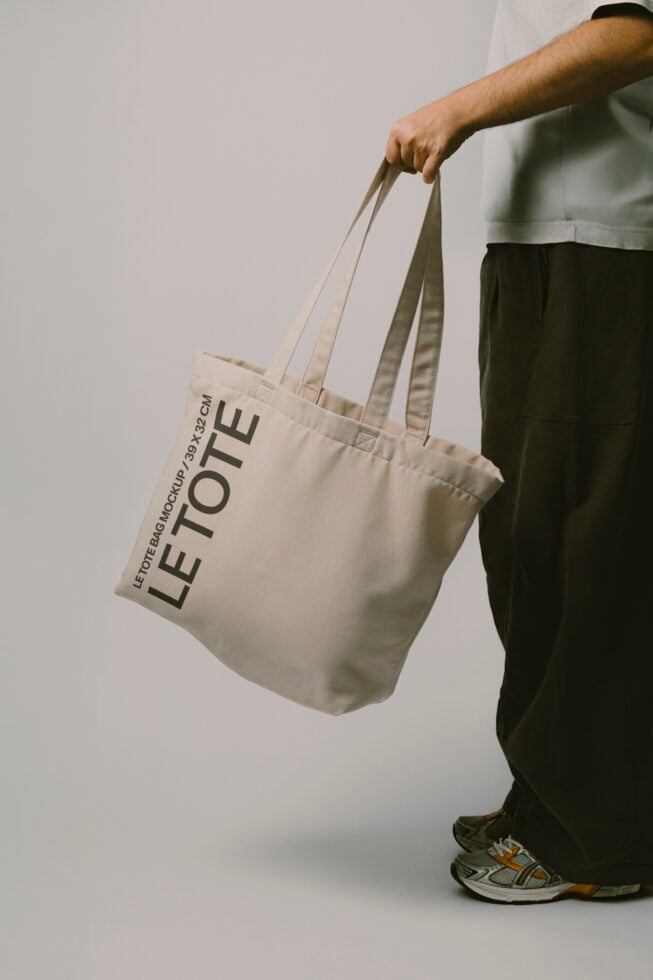 Le Tote Bag LB26W01 Mockup