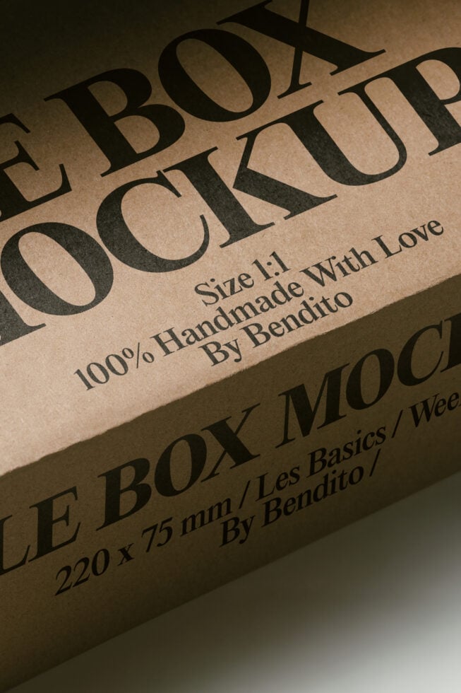 Le Box LB26W27 Mockup