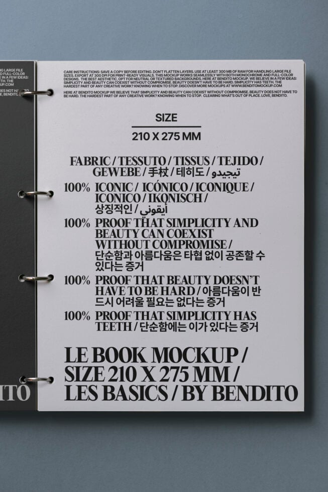 Le Book LB25W20 Mockup preview 4