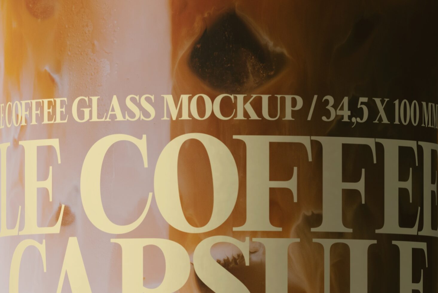 Le Coffee Glass LB26W17 Mockup preview 2