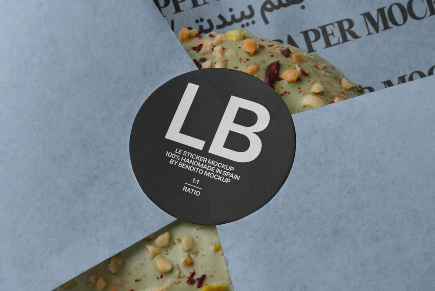 Le Sticker LB25W33 Mockup preview 2