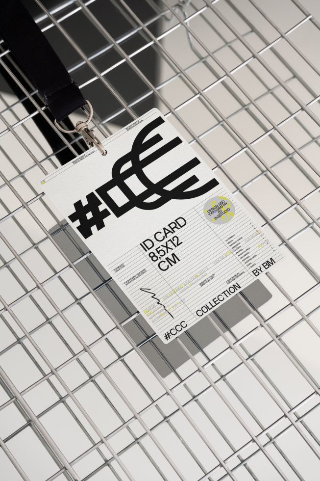 ID Card #CCC02 Mockup