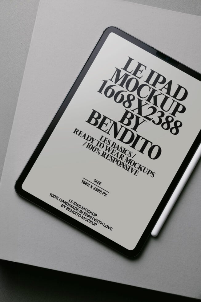 Le iPad LB25W31 Mockup
