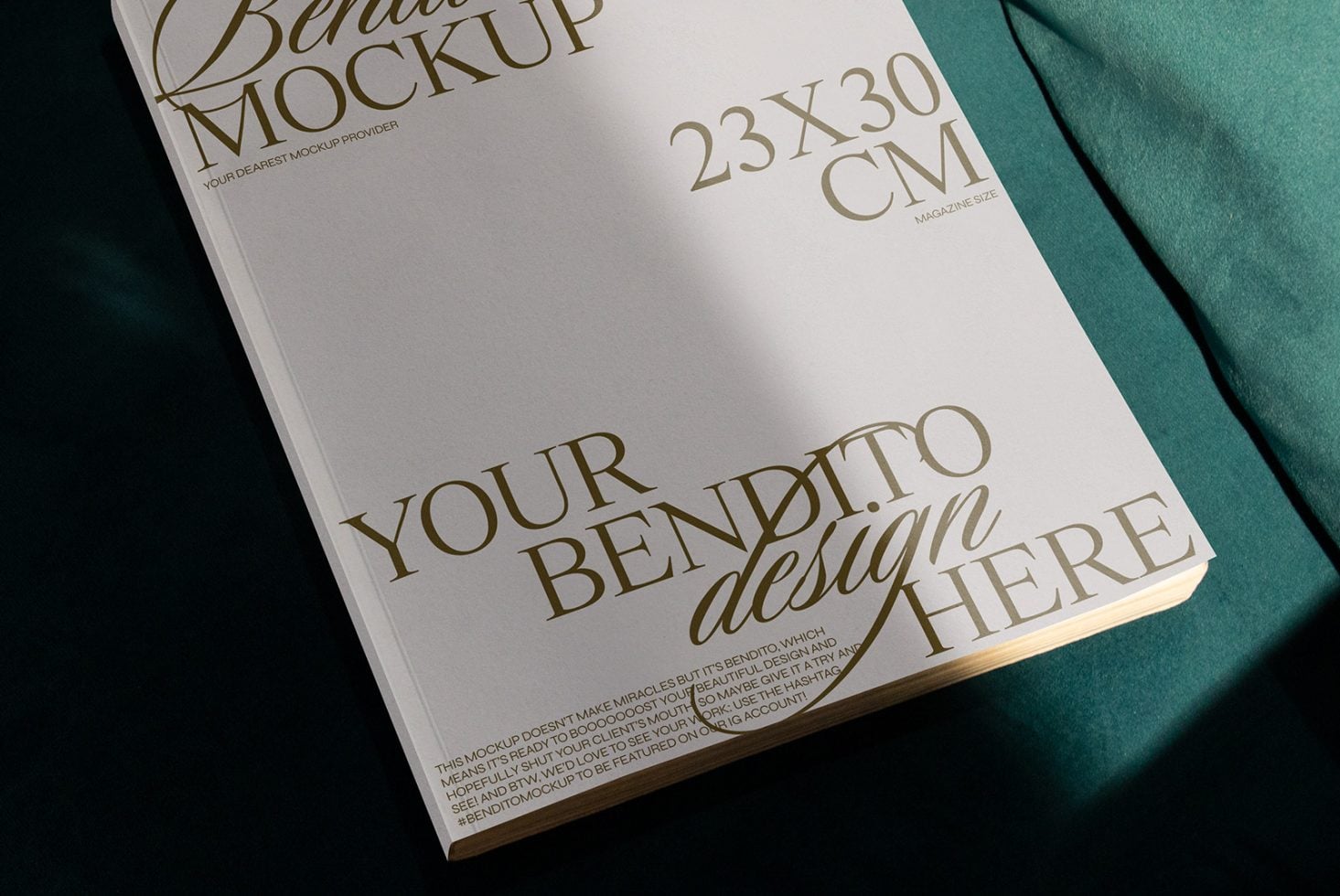 Magazine F 04 Mockup preview 2