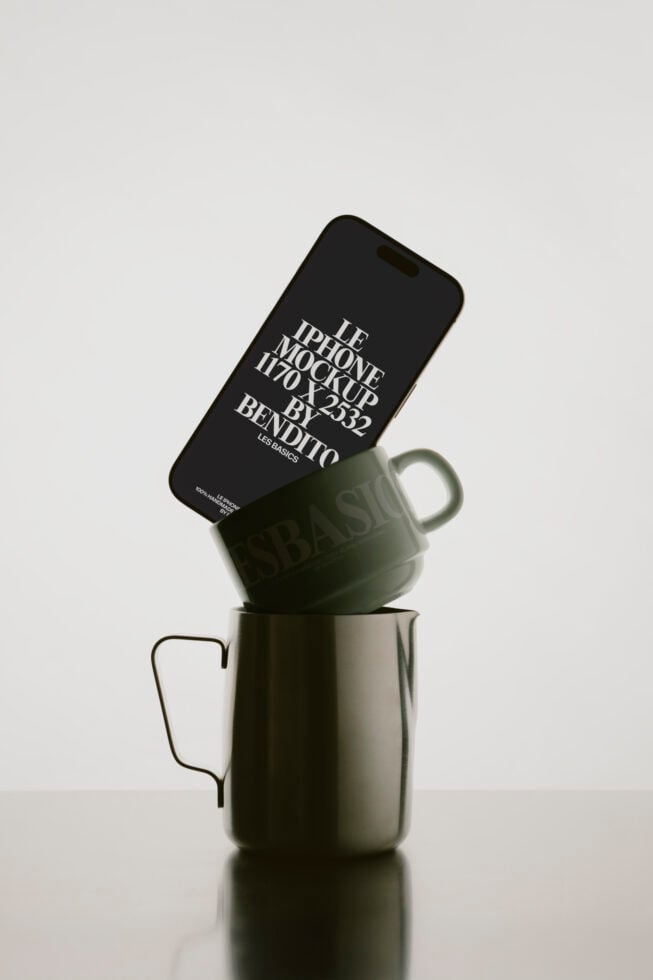 Le iPhone LB26W0201 Mockup preview 4
