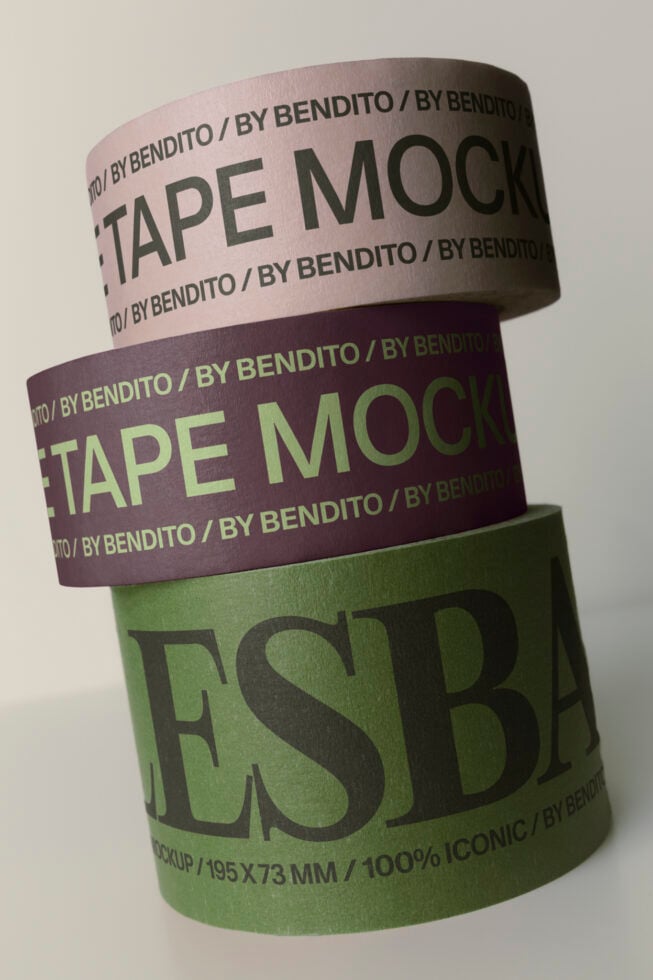 Le Tape LB26W37 Mockup