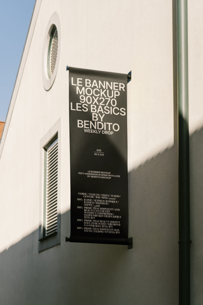 Le Banner LB25W0701 Mockup preview 4