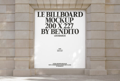 Le Billboard LB26W05 Mockup