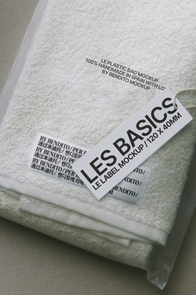 Le Towel LB25W38 Mockup