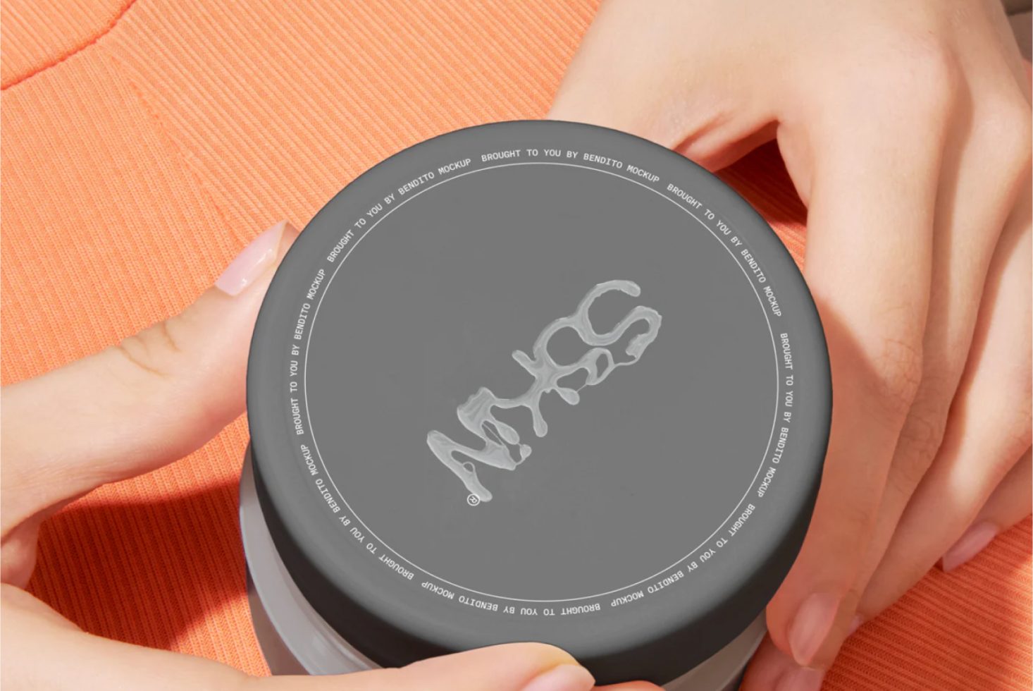 Cosmetic Jar SS07 Mockup preview 2