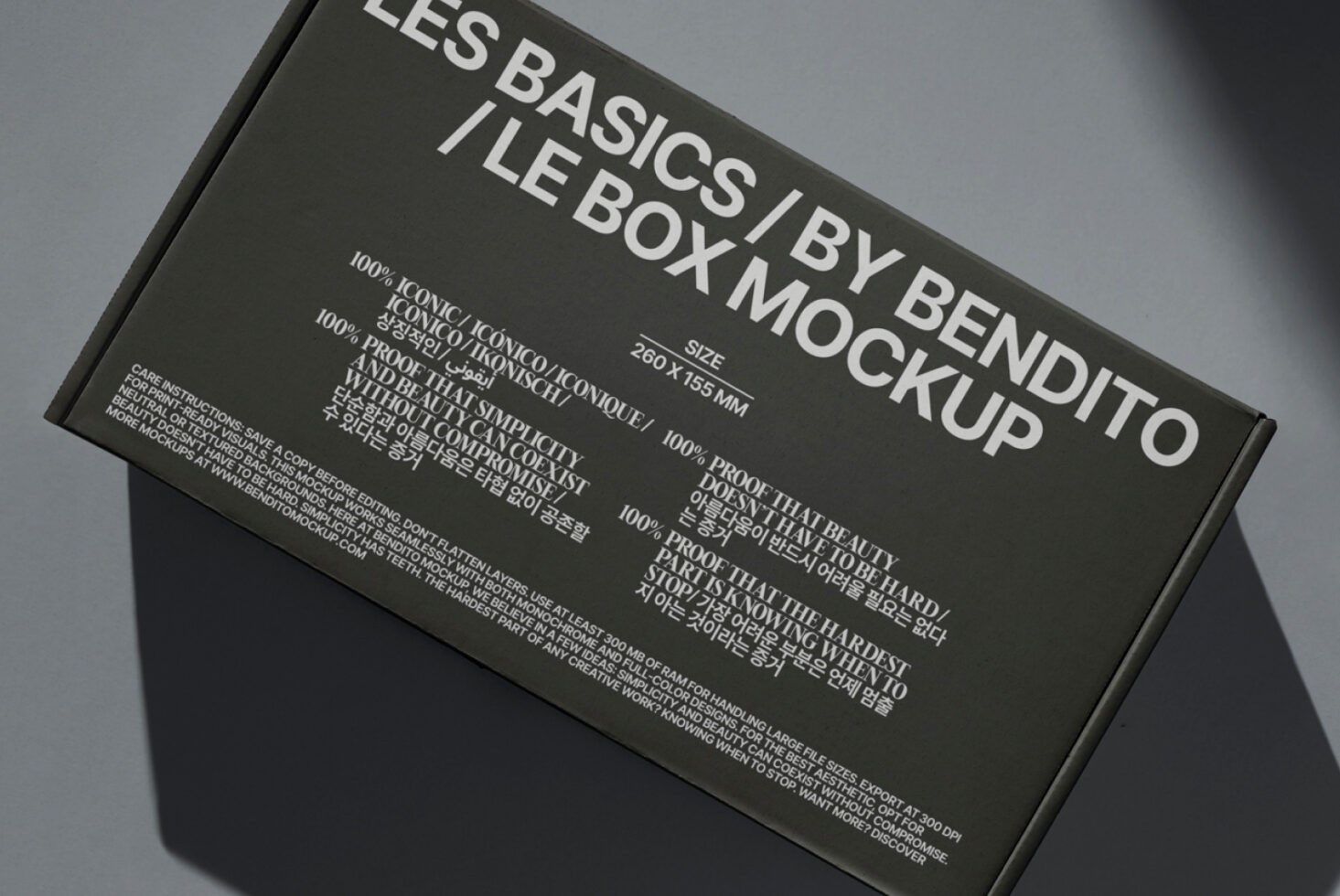 Le Box LB25W1701 Mockup preview 2