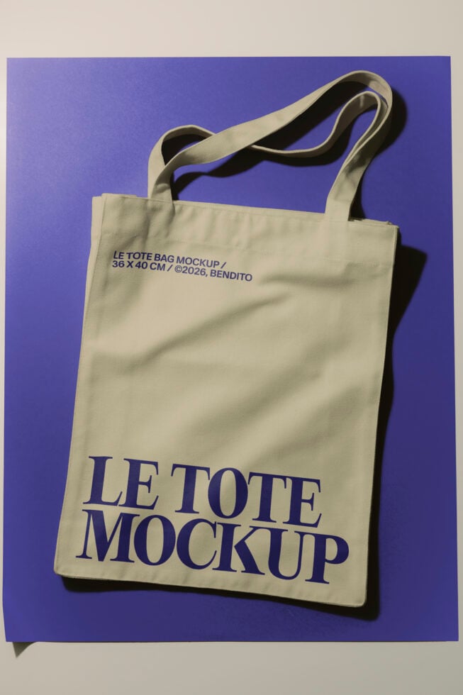 Le Tote Bag LB26W39 Mockup preview 4