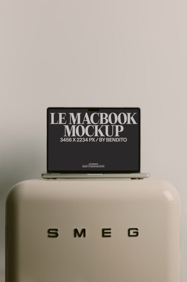 Le MacBook LB26W18 Mockup preview 4