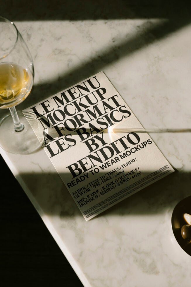 Le Menu LB25W18 Mockup