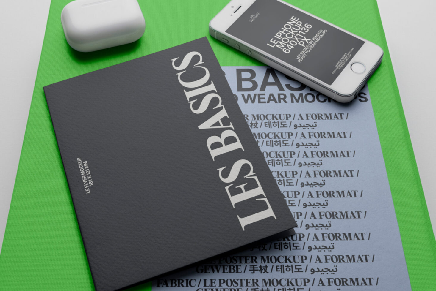 Le Stationery LB25W36 Mockup preview 2