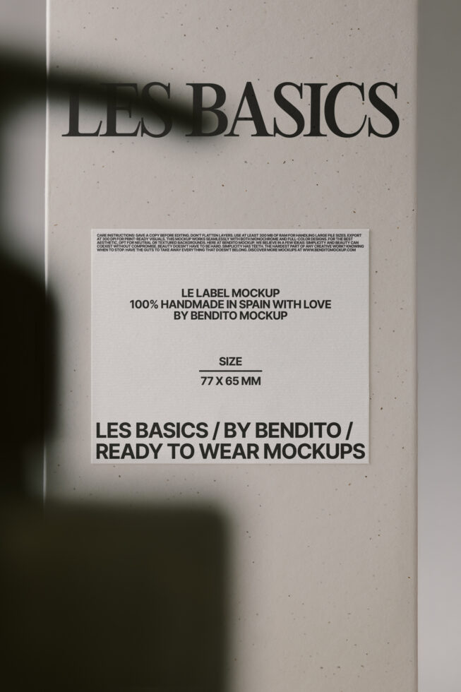 Le Label LB25W3302 Mockup