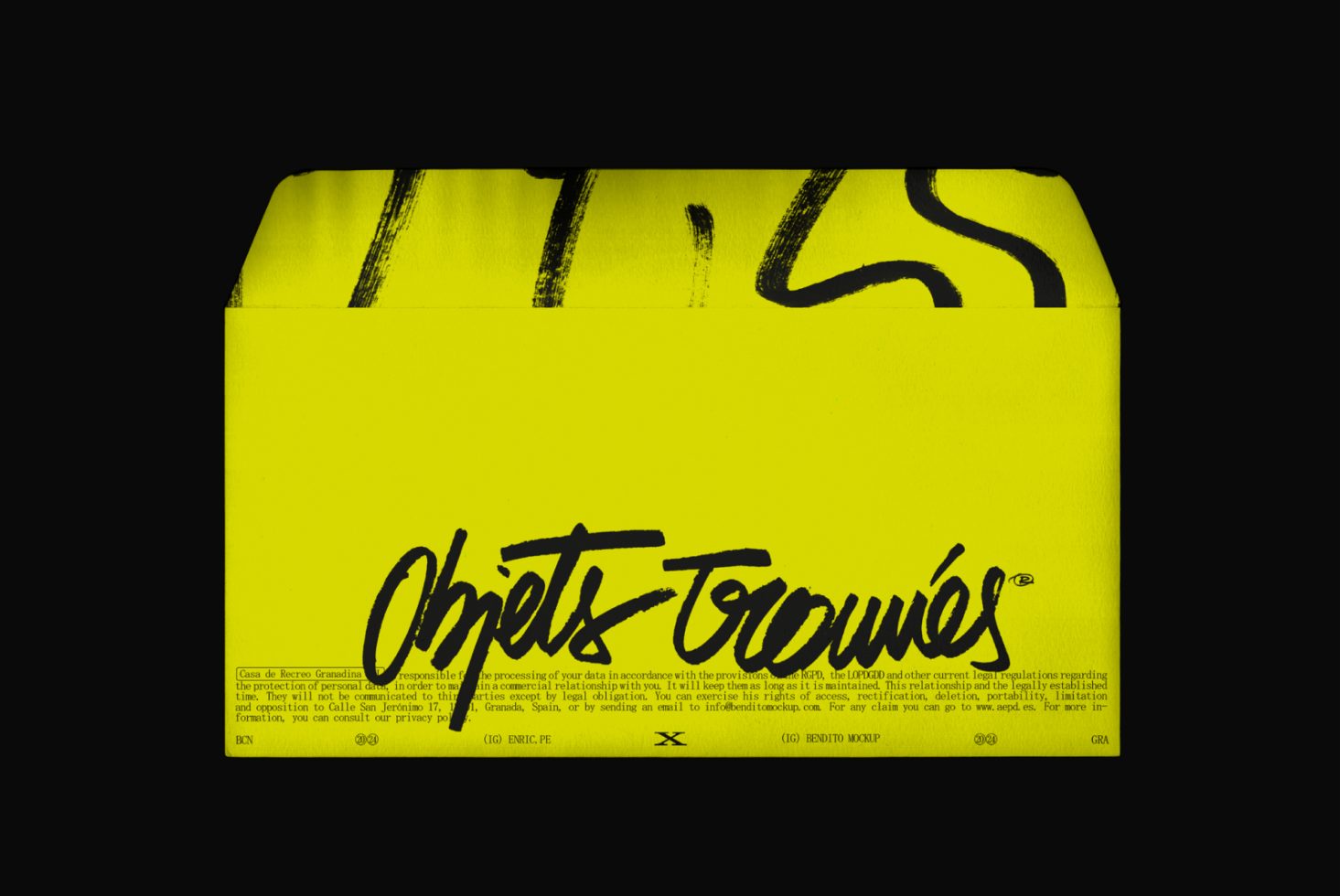 Envelope OTv103 Mockup preview 2