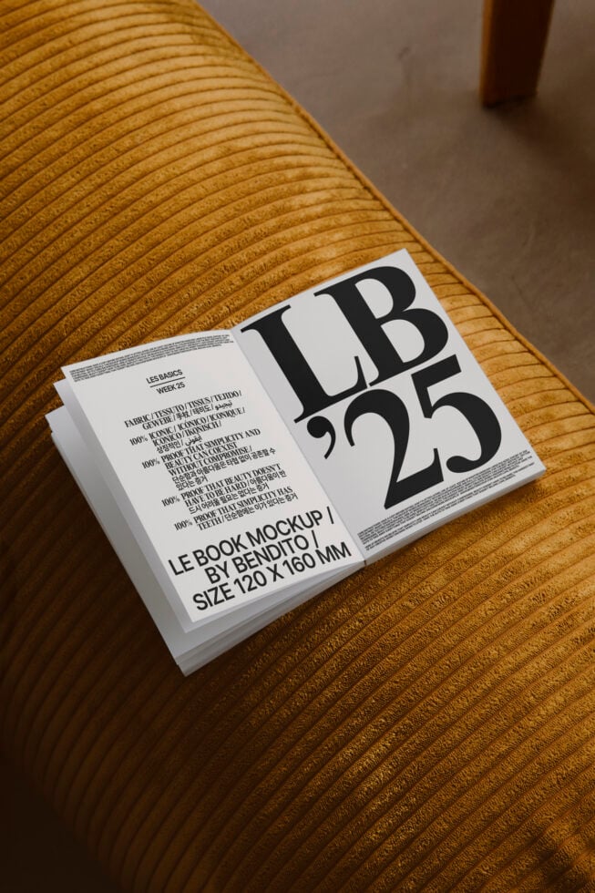 Le Book LB25W2502 Mockup