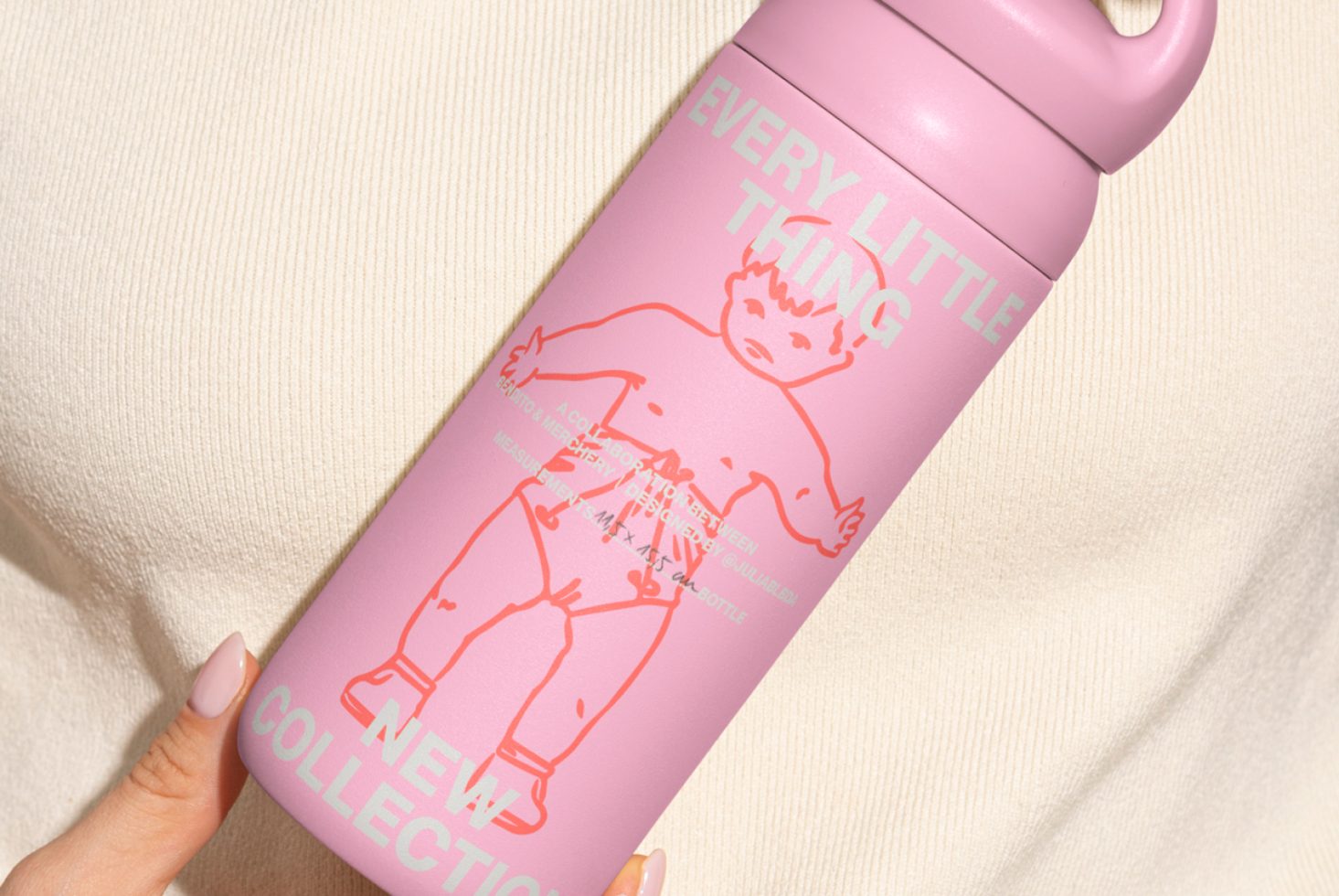 Aluminium Bottle ELT03 Mockup preview 2