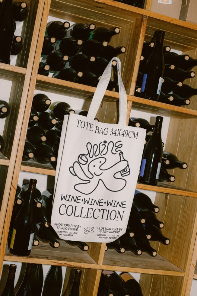 Tote Bag WWW02 Mockup