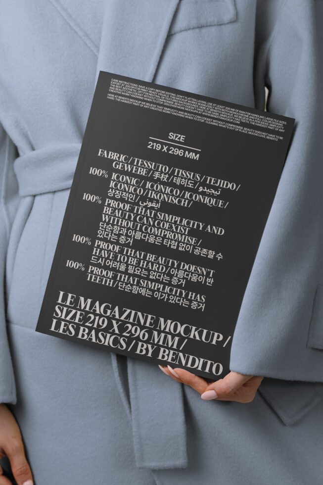 Le Magazine LB25W32 Mockup preview 4