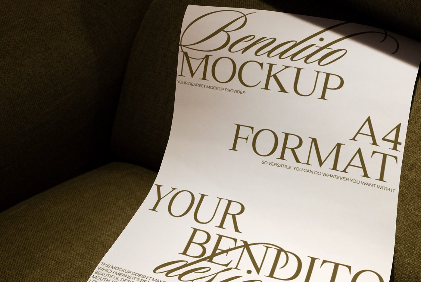 A4 Format F 01 Mockup preview 2