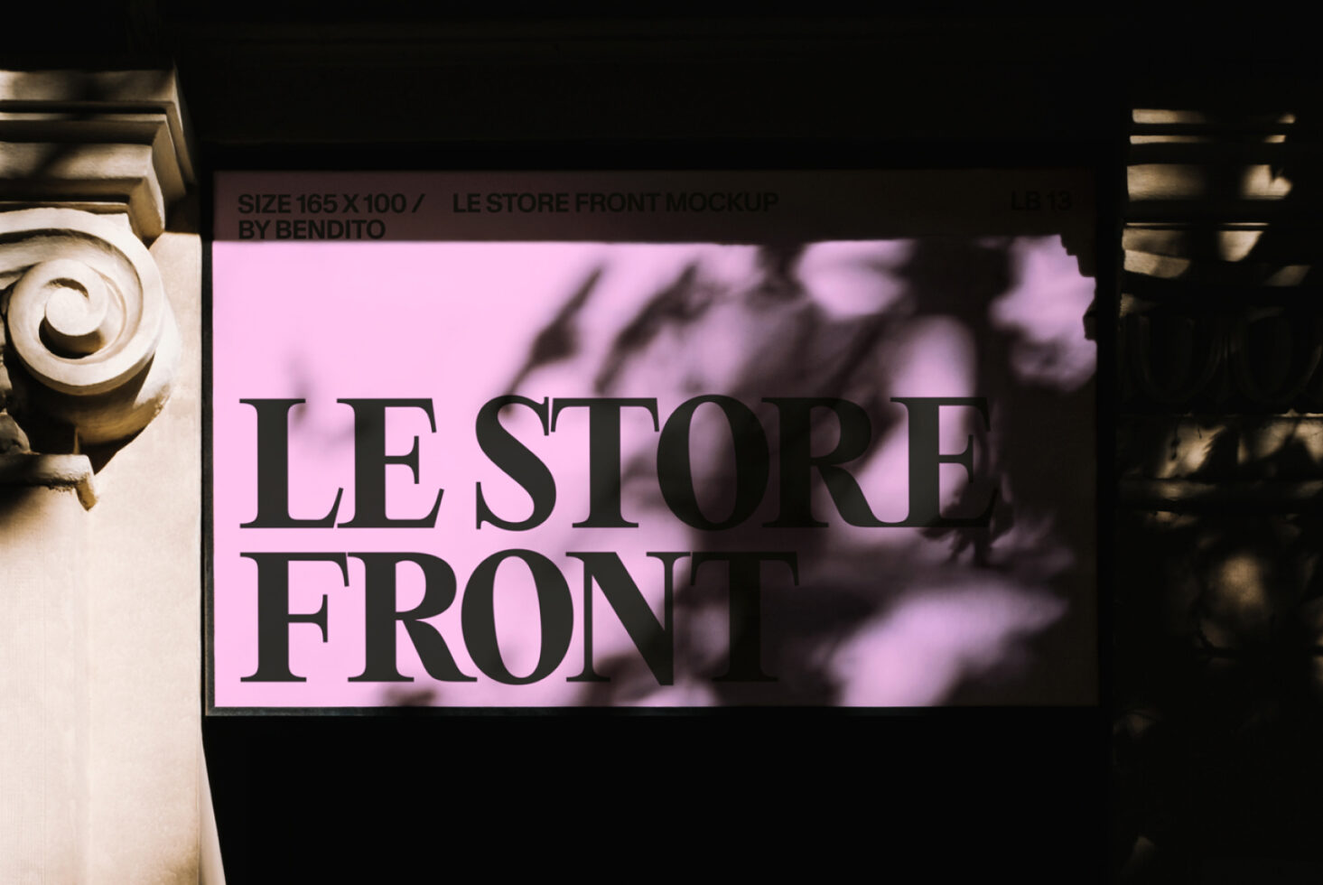 Le Store Front LB26W13 Mockup preview 2
