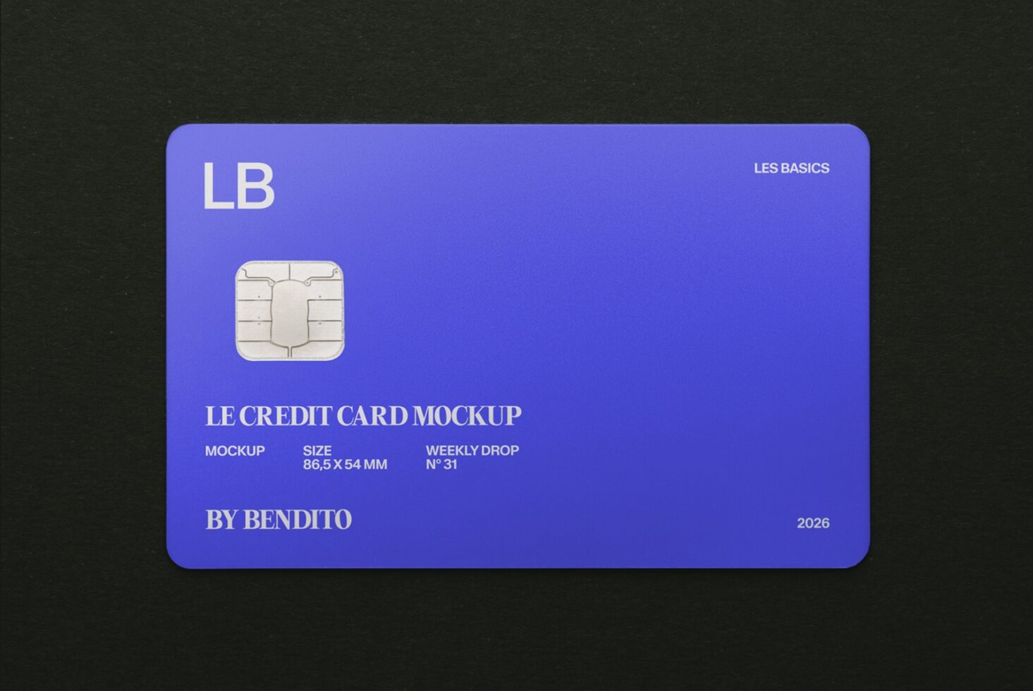 Le Card LB26W3102 Mockup preview 2