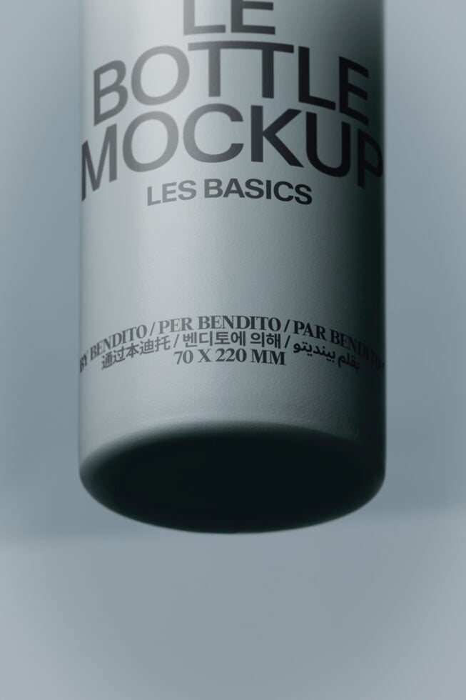 Le Bottle LB26W39 Mockup