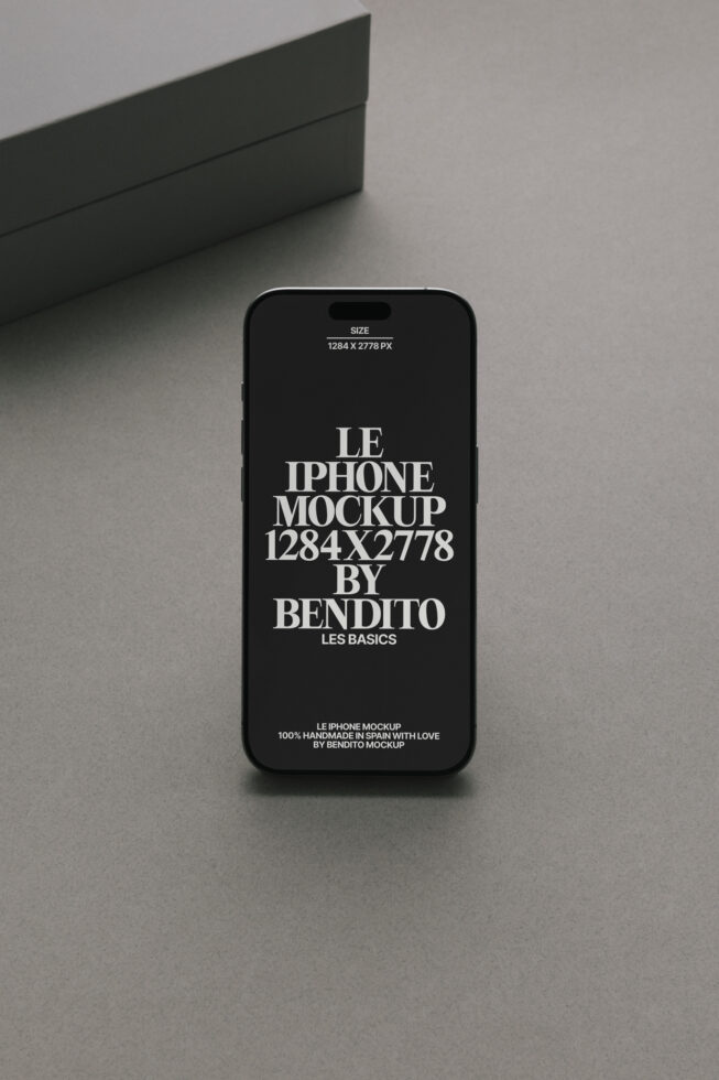 Le iPhone LB25W2602 Mockup preview 4
