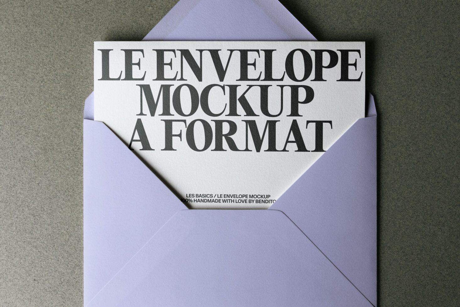 Le Envelope LB26W16 Mockup preview 2