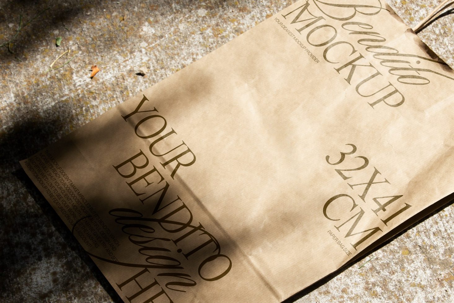 Big Paper Bag D 01 Mockup preview 2